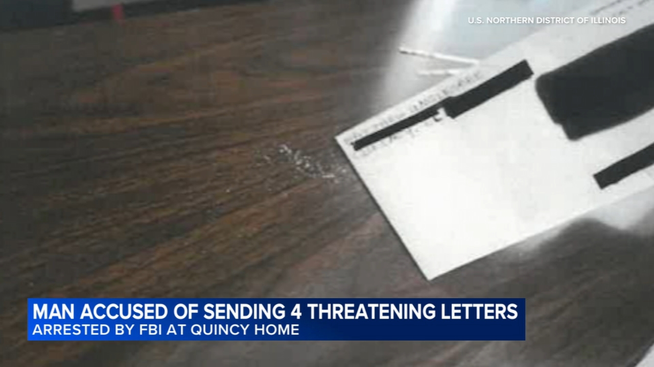 Man who allegedly sent white substance to members of Congress put his address on envelopes: DOJ
       — Malvern Community news