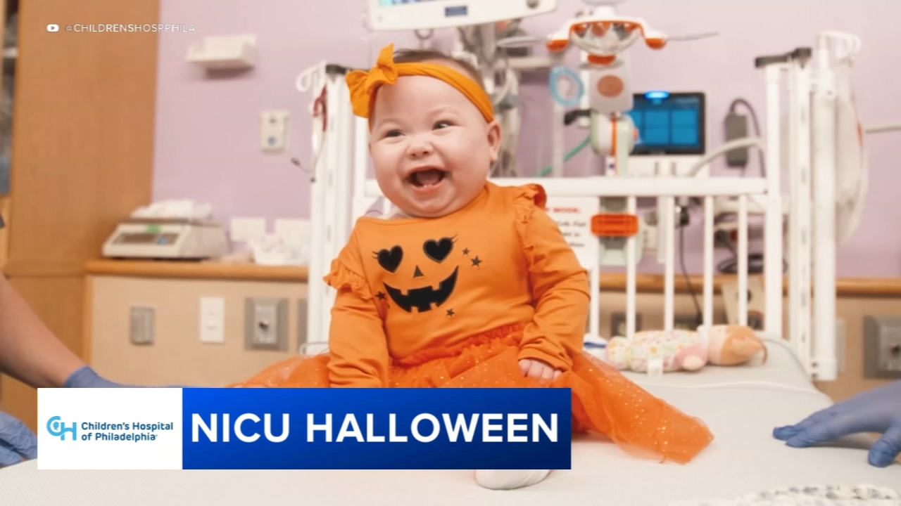 Families celebrate Halloween in CHOP's NICU with adorable costumes.