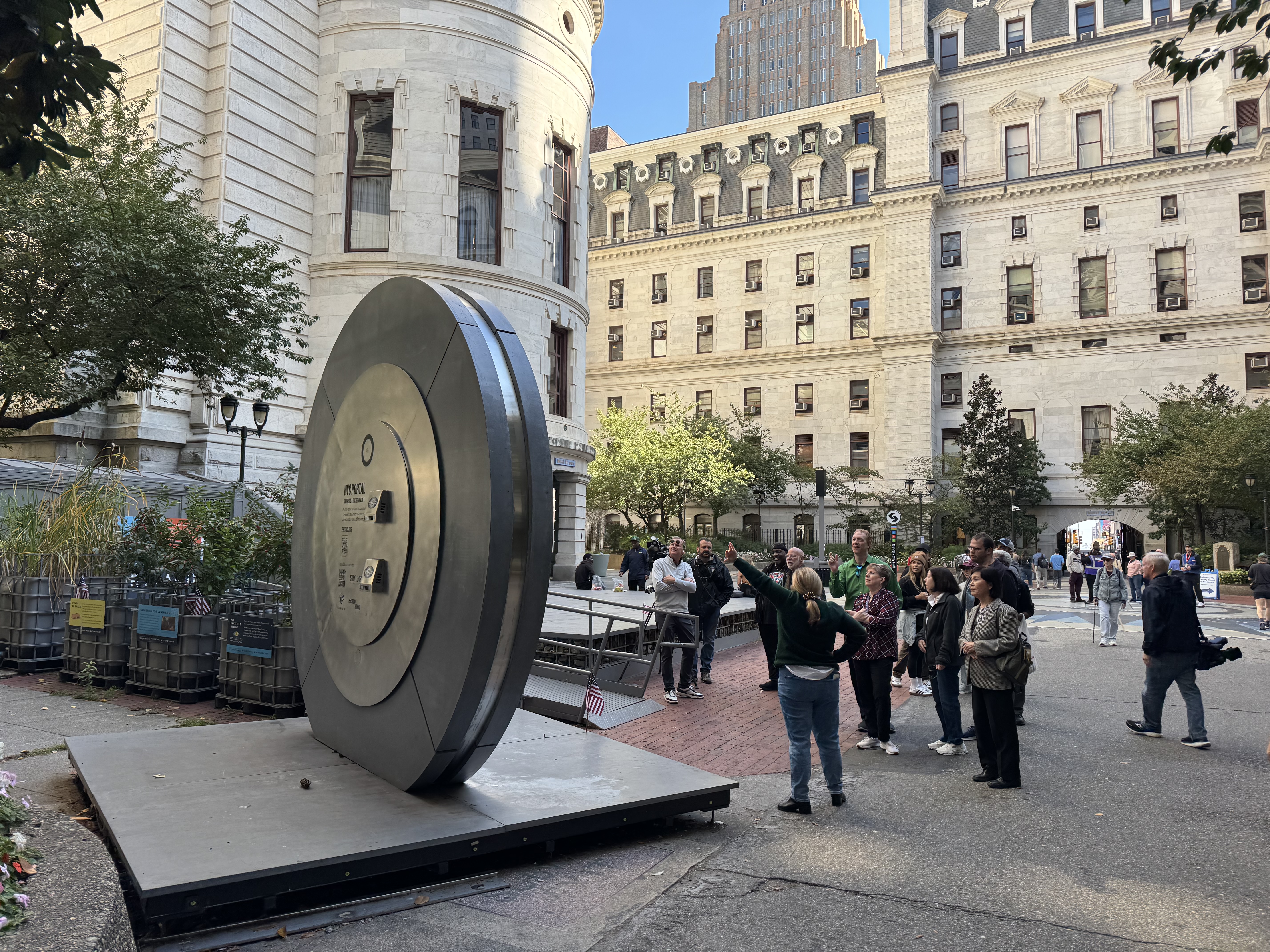 Philadelphia Portal to remain in City Hall courtyard after receiving funding from 'generous patron' — PhillyVoice